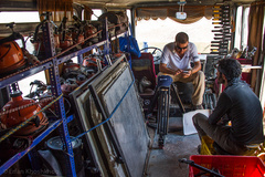 پشت صحنه سریال "بوی باران"